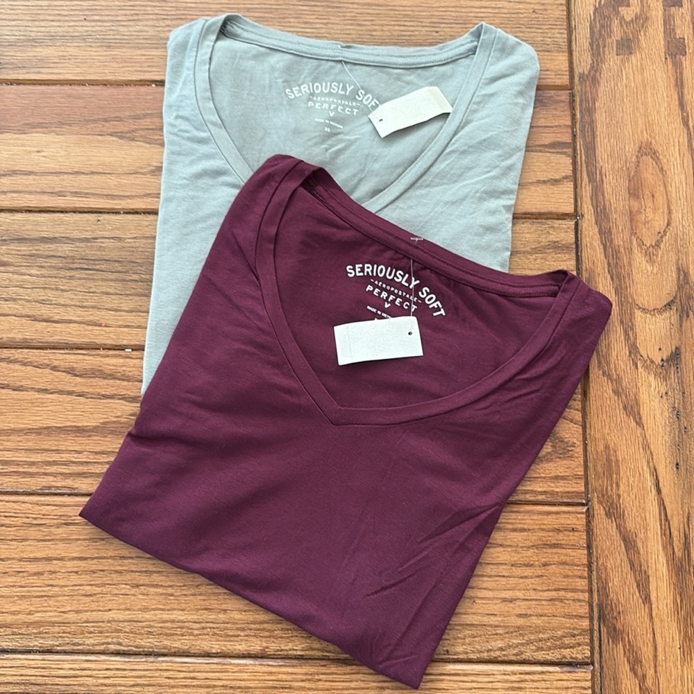 Aeropostale Seriously Soft Tee Shirt Bundle - Picture 10 of 10